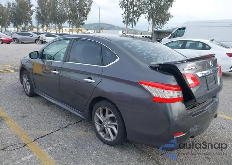 2013 Nissan Sentra Sr from USA, damaged, VIN 3N1AB7AP2DL709009